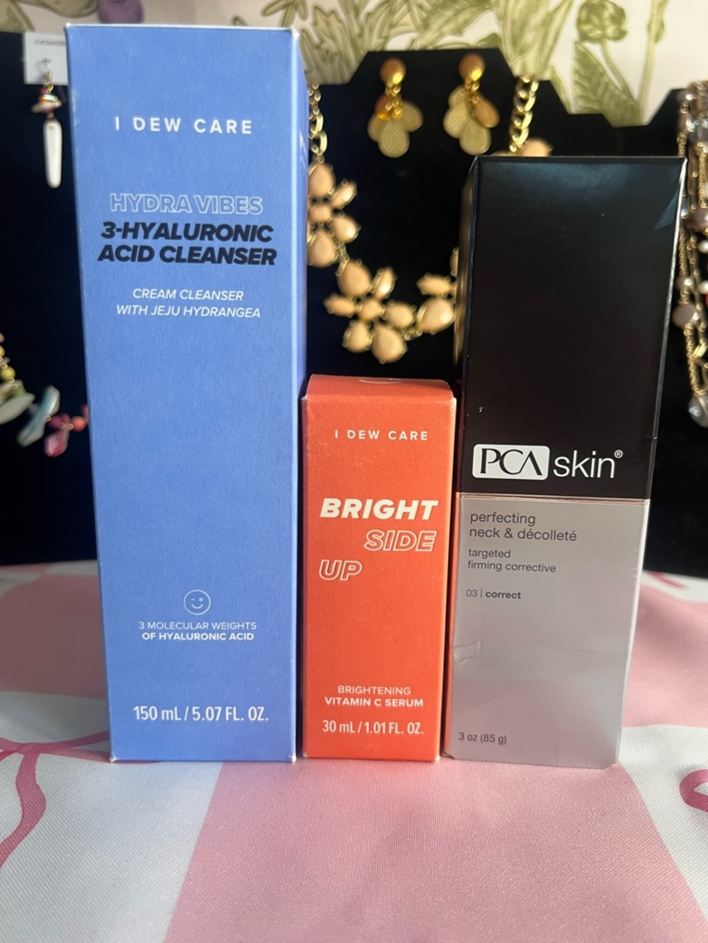 I DEW CARE  & PCA skincare bundle ! ✨❤️